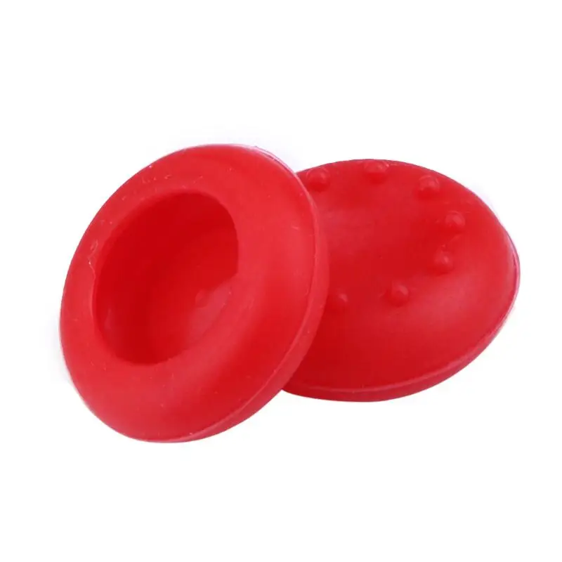 20pcs Rubber Silicone Cap Thumb Stick Grips Cover For PS4 PS3 PS2 For XBOX 360 ONE Thumbsticks Caps 10 Colors 20 x 20mm