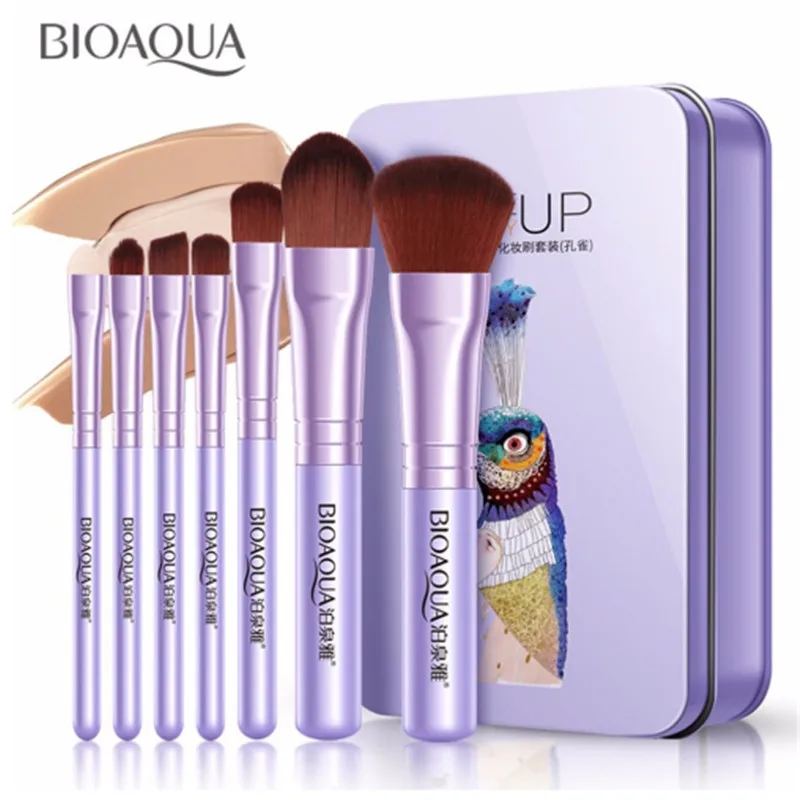 7PCS/SET Pro Women Facial Makeup Brushes Set Face Cosmetic Beauty Eye Shadow Foundation Blush Brush Make Up Brush Tool BIOAQUA
7PCS/SET Pro Women Facial Makeup Brushes Set Face Cosmetic Beauty Eye Shadow Foundation Blush Brush Make Up Brush Tool BIOAQUA