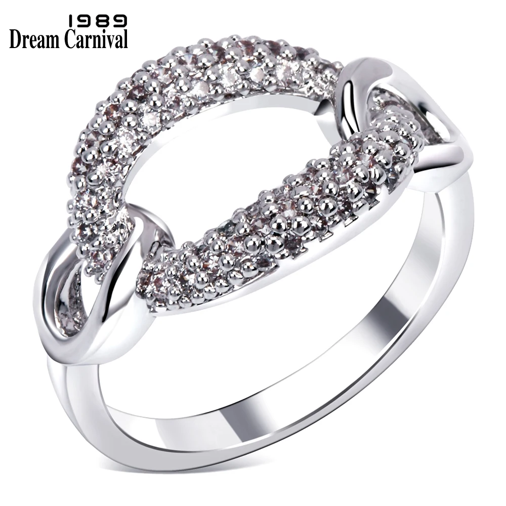 DreamCarnival 1989 Binding Sexy Hollow Ring for Women Jewelry Big Discount Coupon Rhodium Gold Color Anillos Mujer Bagues Femme
DreamCarnival 1989 Binding Sexy Hollow Ring for Women Jewelry Big Discount Coupon Rhodium Gold Color Anillos Mujer Bagues Femme