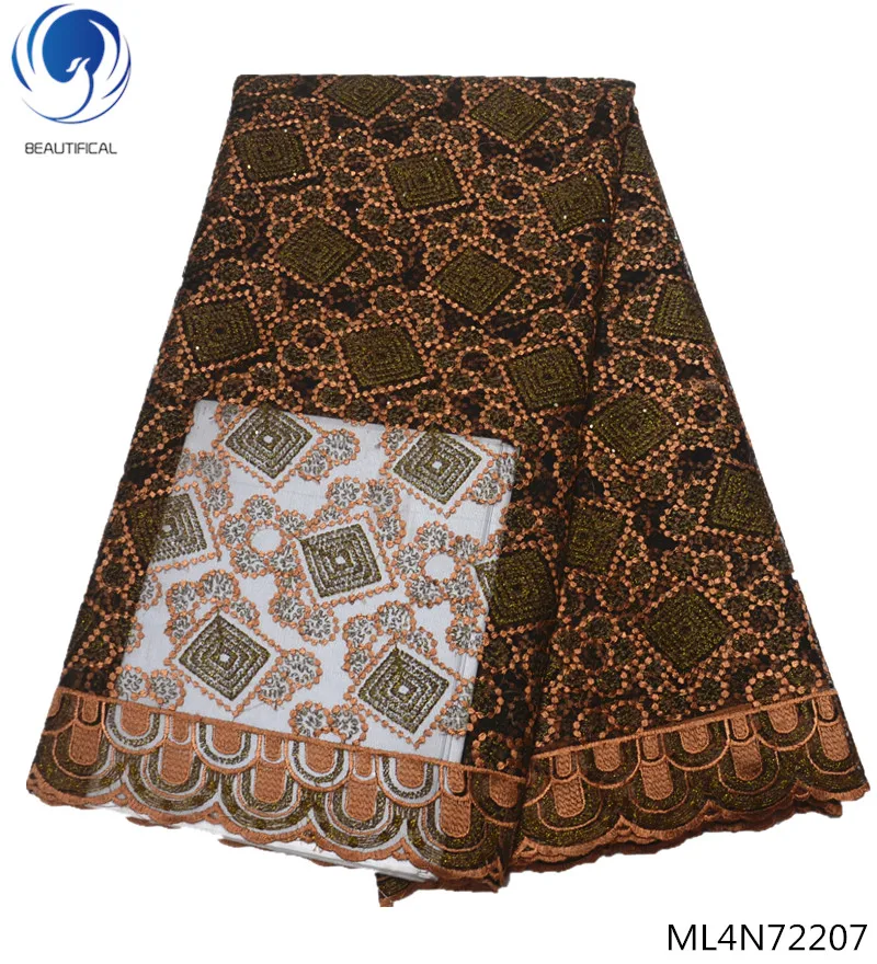 Beautifical french lace fabrics 2019 high quality tulle french dress with rhinestones african laces fabric 5yards/lot ML4N722
Beautifical french lace fabrics 2019 high quality tulle french dress with rhinestones african laces fabric 5yards/lot ML4N722