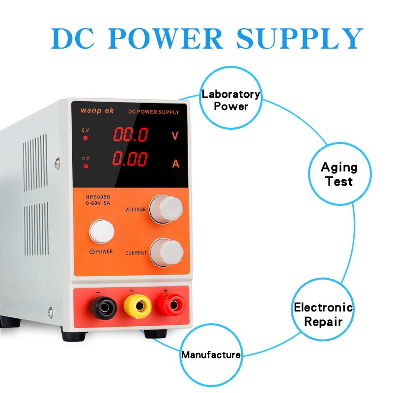 LED Digital Bench DC Power Supply Laboratory Power Supply Adjustable Switch DC Power Supply Mini Voltage Regulators
LED Digital Bench DC Power Supply Laboratory Power Supply Adjustable Switch DC Power Supply Mini Voltage Regulators