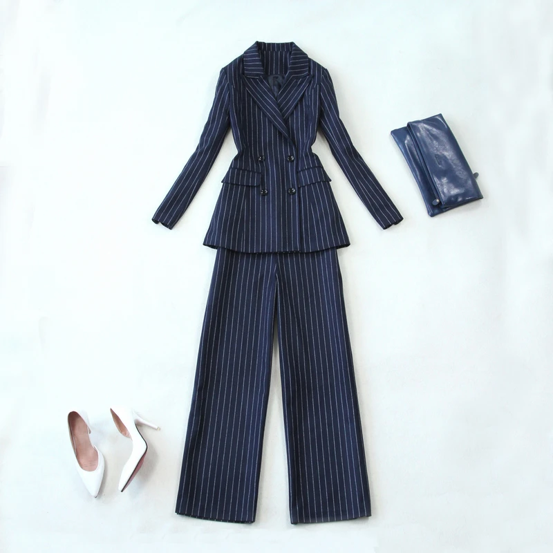 GO FURTHER Large size women's 2018 autumn winter suit wide leg pants suit women tailleur femme pant suits for women korean
GO FURTHER Large size women's 2018 autumn winter suit wide leg pants suit women tailleur femme pant suits for women korean