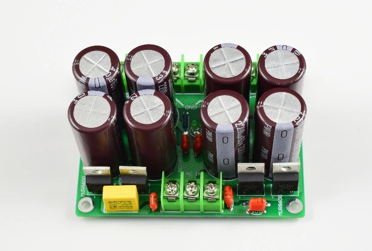 8 PCS 50V 3300UF / 63V 2200UF capacitance MUR860G Rectification filter power board For L Series amplifier board
8 PCS 50V 3300UF / 63V 2200UF capacitance MUR860G Rectification filter power board For L Series amplifier board