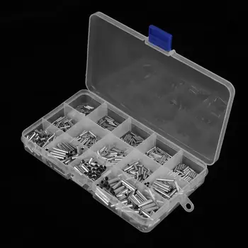 700Pcs/Set 14 Values 10-22 AWG Non-insulated Ferrule Copper Terminals Assortment Kit for Wire Cable
700Pcs/Set 14 Values 10-22 AWG Non-insulated Ferrule Copper Terminals Assortment Kit for Wire Cable