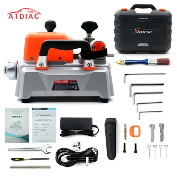 Original Xhorse Condor XC-009 Key Cutting Machine With Battery XC009 Cheaper than CONDOR XC-MINI for Single-Sided
Original Xhorse Condor XC-009 Key Cutting Machine With Battery XC009 Cheaper than CONDOR XC-MINI for Single-Sided