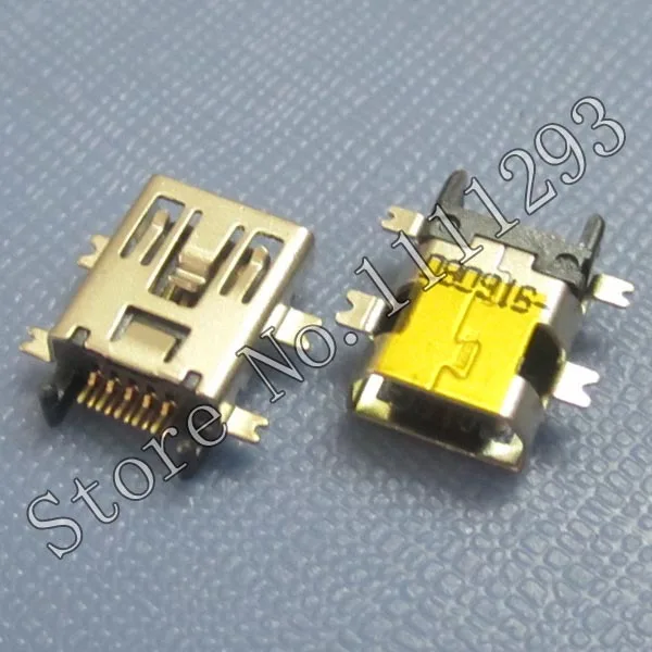 20 шт./лот мини 10-контактный разъем USB для планшета/фотографий и т. Д. Погружной H1.8 |