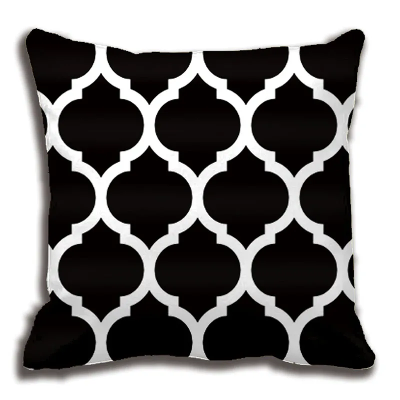 Black White Moroccan lattice Quatrefoil Pattern Throw Pillow Decorative Cushion Cover Pillow Case Customize Gift By Lvsure
Black White Moroccan lattice Quatrefoil Pattern Throw Pillow Decorative Cushion Cover Pillow Case Customize Gift By Lvsure