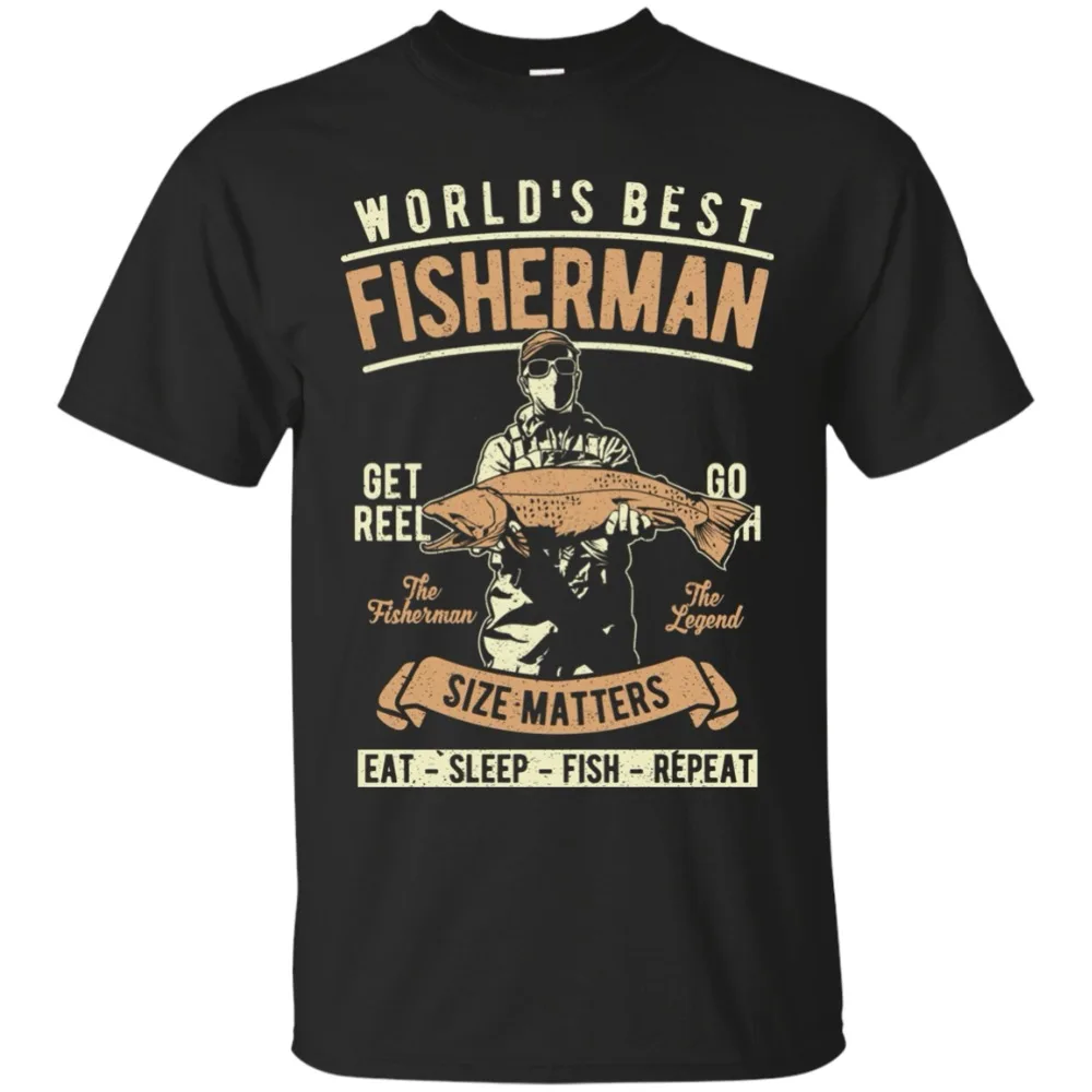2019 Fashion Round Neck Clothes World'S Best Fisherman, Eat Sleep Fish Repeat Shirt, Fishing Men Custom Design T-Shirts
2019 Fashion Round Neck Clothes World'S Best Fisherman, Eat Sleep Fish Repeat Shirt, Fishing Men Custom Design T-Shirts
