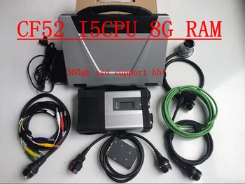 Best Quality MB Star C5 Laptop CF52 I5 8G Newest V2020.09 Software V ediamo 5.01/D TS Mb Star C5 SD Connect Car Diagnostic Tool
Best Quality MB Star C5 Laptop CF52 I5 8G Newest V2020.09 Software V ediamo 5.01/D TS Mb Star C5 SD Connect Car Diagnostic Tool