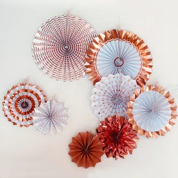 40cm Giant Rose Gold Tissue Paper Fans Pinwheels Hanging Paper Flowers DIY Craft For Birthday Wedding Party Festival Decoration
40cm Giant Rose Gold Tissue Paper Fans Pinwheels Hanging Paper Flowers DIY Craft For Birthday Wedding Party Festival Decoration