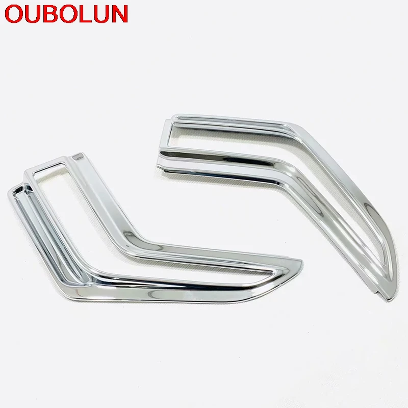 OUBOLUN For Hyundai Tucson 2019 Car Front Fog Light Lamp Strip Cover Trim Frame Moulding Exterior Accessories ABS Chrome Sliver
OUBOLUN For Hyundai Tucson 2019 Car Front Fog Light Lamp Strip Cover Trim Frame Moulding Exterior Accessories ABS Chrome Sliver