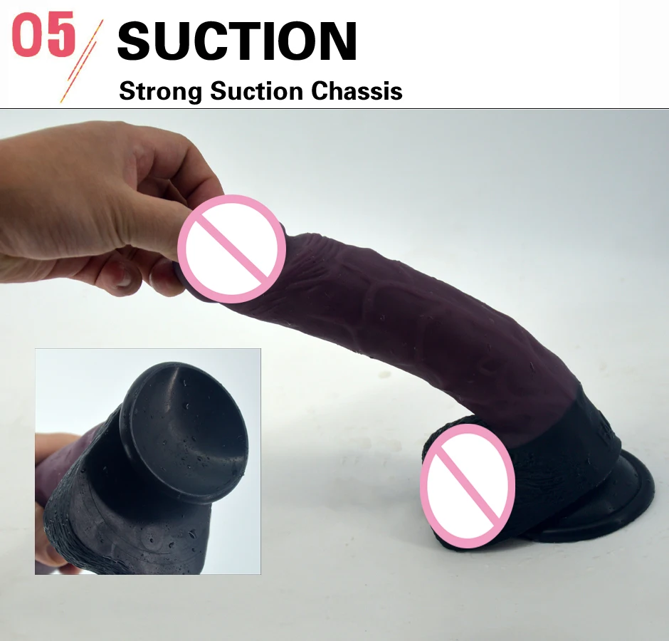 Simulation Penis Silicone Dildo Sex Toy For Women Masturbate Inserted Into Vagina Flirting Flexibility Design Sales Store