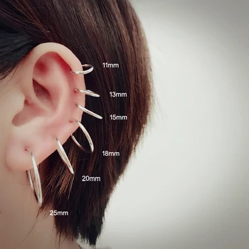 Trendy Fashion 925 Sterling Silver Ear Bone Earrings For Women Girls Small Buckle Round Earrings 2019 Bijoux
Trendy Fashion 925 Sterling Silver Ear Bone Earrings For Women Girls Small Buckle Round Earrings 2019 Bijoux