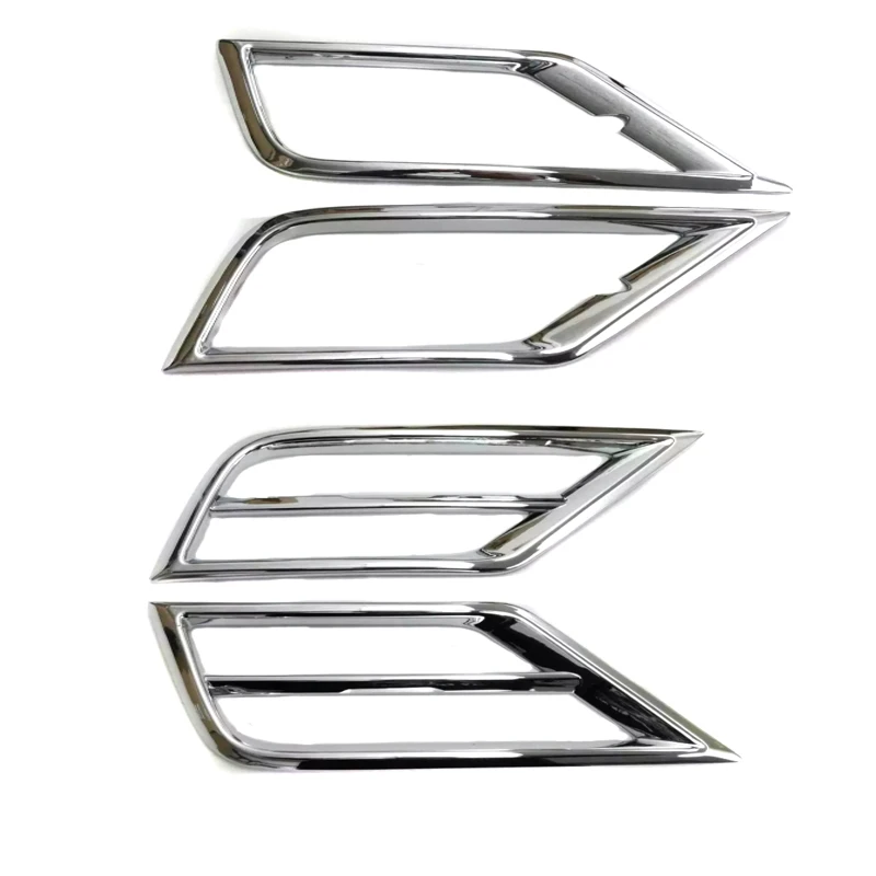 Chrome Front Fog Light Fog Lamp Cover Trim 4pcs For VW Tiguan L 2nd Gen 2016 2017 2018 Car decoration
Chrome Front Fog Light Fog Lamp Cover Trim 4pcs For VW Tiguan L 2nd Gen 2016 2017 2018 Car decoration