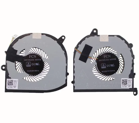 New Laptop CPU GPU Cooler Cooling Fan for Dell XPS 15 9570 XPS15-9570 008YY9 0TK9J1 TK9J1 08YY9
New Laptop CPU GPU Cooler Cooling Fan for Dell XPS 15 9570 XPS15-9570 008YY9 0TK9J1 TK9J1 08YY9