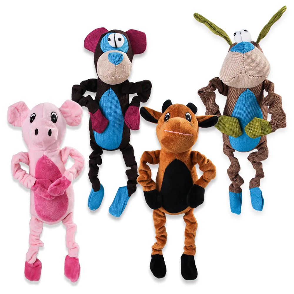 Funny Fleece Squeak Noise Pet Toy Popular Chew Sound Toy For Dog Cat Lovely Cartoon Pig Monkey Dog Ox Plush Sound Dog Molars Toy
Funny Fleece Squeak Noise Pet Toy Popular Chew Sound Toy For Dog Cat Lovely Cartoon Pig Monkey Dog Ox Plush Sound Dog Molars Toy