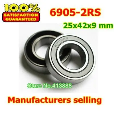 (1pcs) SUS440C environmental corrosion resistant stainless steel bearings (Rubber seal cover) S6905-2RS 25*42*9 mm
(1pcs) SUS440C environmental corrosion resistant stainless steel bearings (Rubber seal cover) S6905-2RS 25*42*9 mm