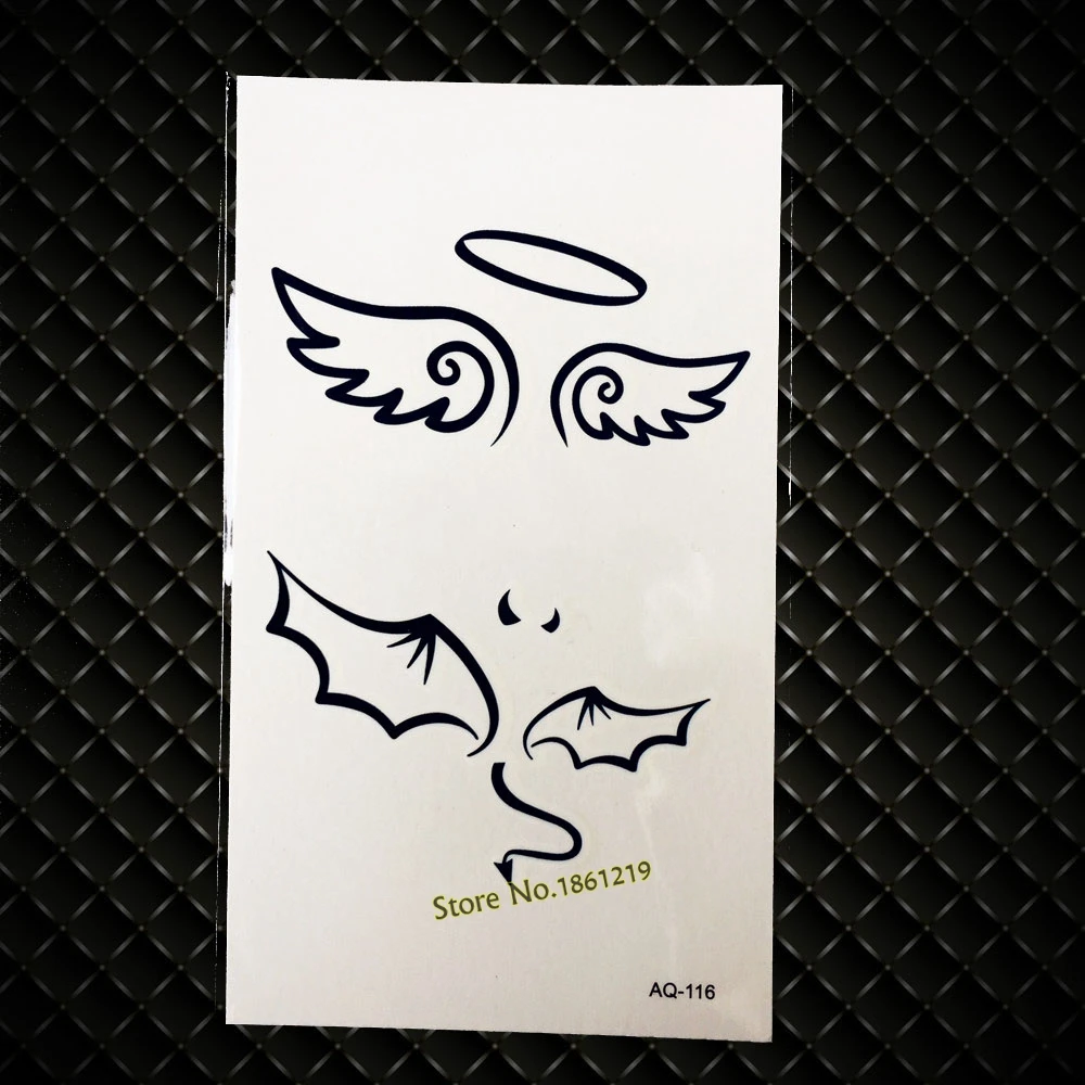 Hot Waterproof Cute Angel Wing Tattoo For Men Women Body Art Makeup Fake Tatoo Paste Removable Tempoary Tattoo Stickers GAQ-116
Hot Waterproof Cute Angel Wing Tattoo For Men Women Body Art Makeup Fake Tatoo Paste Removable Tempoary Tattoo Stickers GAQ-116