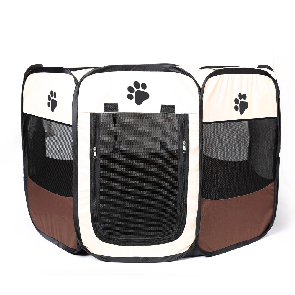 Easy Operation Octagonal Fence Outdoor Supplies Portable Folding Pet Tent Dog House Cage Dog Cat Tent Playpen Puppy Kennel 
Easy Operation Octagonal Fence Outdoor Supplies Portable Folding Pet Tent Dog House Cage Dog Cat Tent Playpen Puppy Kennel