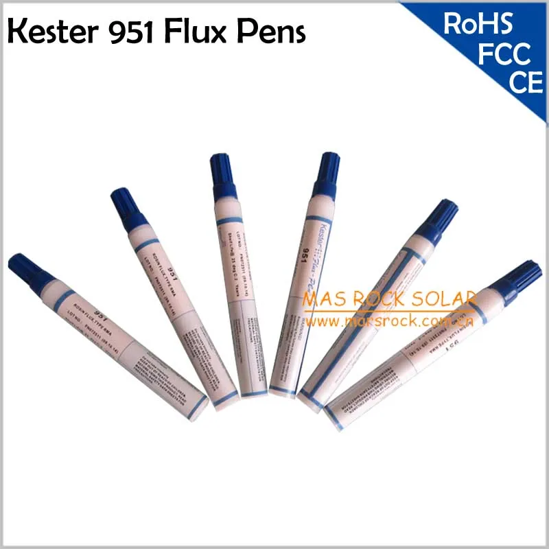No-clear 10ml 951 Kaster Flux Pen for Soldering Solar Cells, 10ml Solar Cells Soldering Flux Pen, DIY Solar Panel Flux Pens
No-clear 10ml 951 Kaster Flux Pen for Soldering Solar Cells, 10ml Solar Cells Soldering Flux Pen, DIY Solar Panel Flux Pens