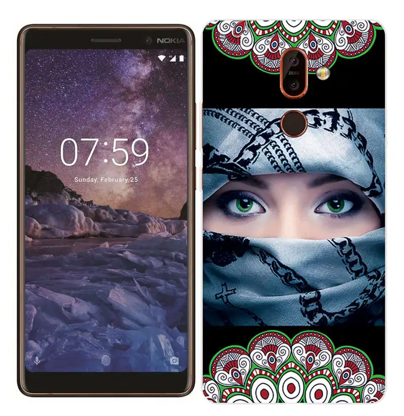 Arvin Case for Nokia 7 Plus Silicon Cover For Nokia 2.1 3.1 5.1 6.1 Transparent Fundas for Nokia X6 Soft TPU Nokia 3 5 6 7 8 Bag (12)