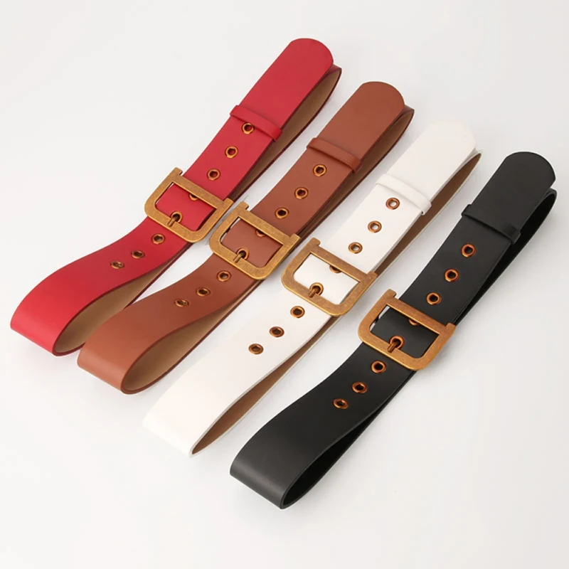 Women's new Vintage gold D buckle wide belt dress pants belt fashion wild windbreaker decorative belt
Women's new Vintage gold D buckle wide belt dress pants belt fashion wild windbreaker decorative belt