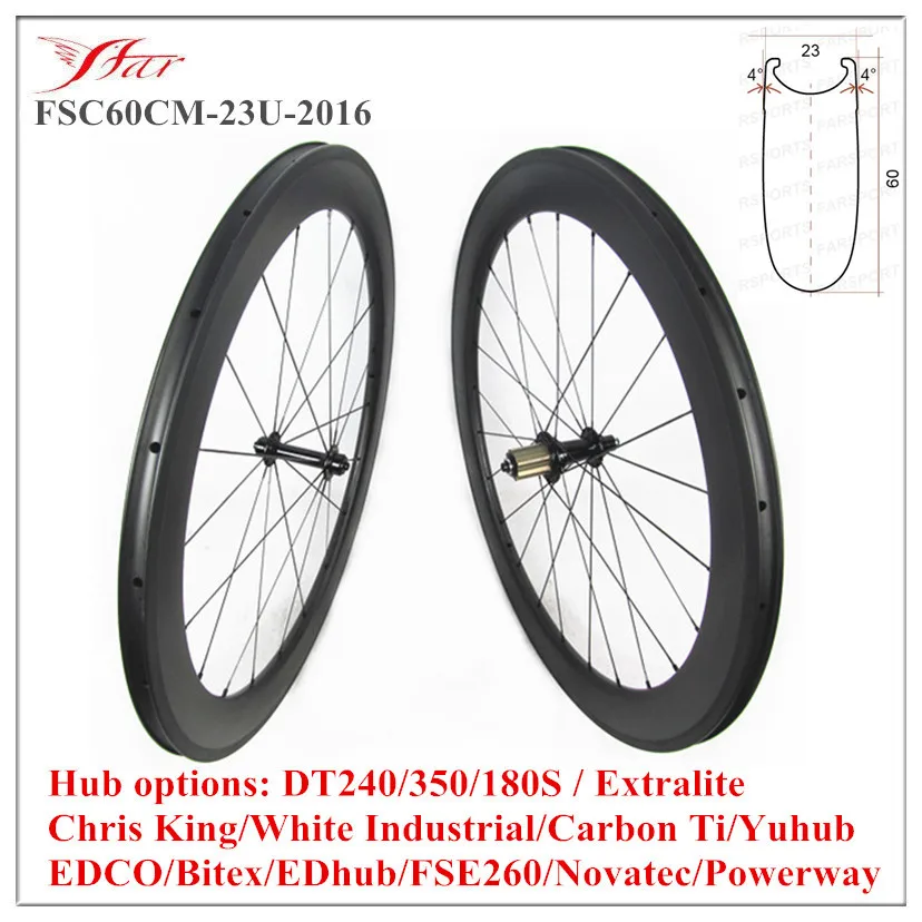 FSC60CM-23U-2016 Road 60Cx23mm clincher carbon wheels Far sports bicycle cycling wheels 20/24H U shape rims OEM china made wheel
FSC60CM-23U-2016 Road 60Cx23mm clincher carbon wheels Far sports bicycle cycling wheels 20/24H U shape rims OEM china made wheel
