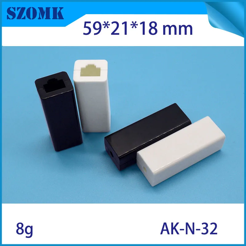 4 pieces, 59*21*18mm wireless plastic usb project housing case plastic instrument enclosure for pcb connectors szomk flash drive
4 pieces, 59*21*18mm wireless plastic usb project housing case plastic instrument enclosure for pcb connectors szomk flash drive
