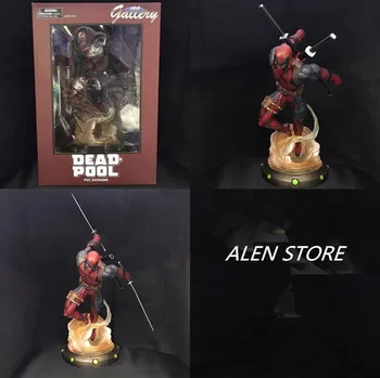 ALEN 27CM Hot Sale Comic Hero Deadpool Wolverine X-MEN Play Arts Model PVC Toy Action Figure Decoration For Collection Gift
ALEN 27CM Hot Sale Comic Hero Deadpool Wolverine X-MEN Play Arts Model PVC Toy Action Figure Decoration For Collection Gift