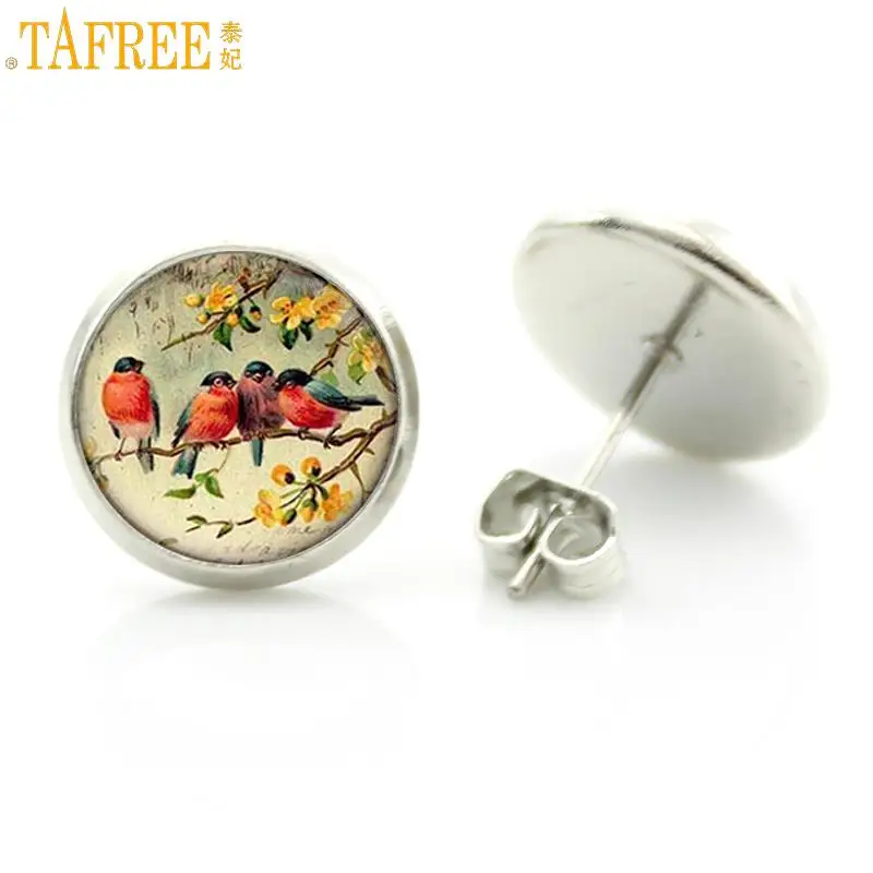 TAFREE vintage women charms antique birds art stud earrings wedding party jewelry fashion peacock hummingbird earrings D1470
TAFREE vintage women charms antique birds art stud earrings wedding party jewelry fashion peacock hummingbird earrings D1470