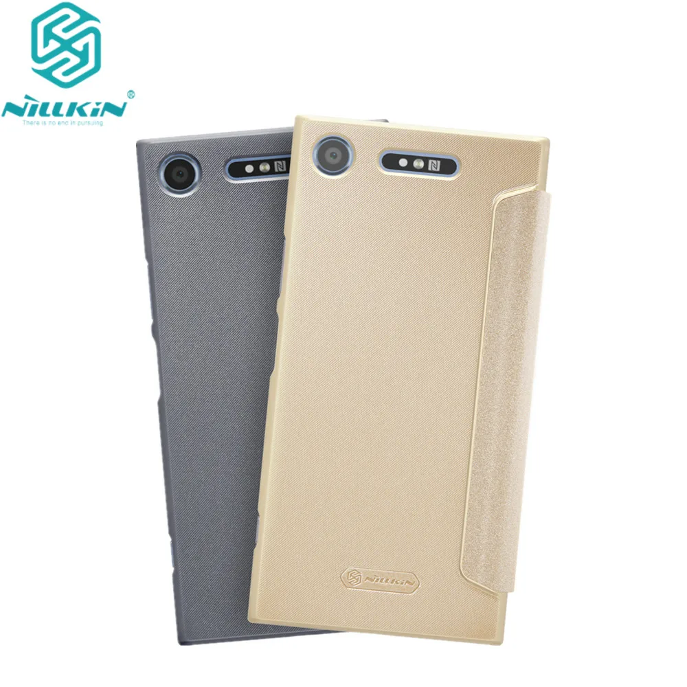 for Sony Xperia XZ1 cover hard back cover NILLKIN PU leather case flip cover for Xperia XZ1 (5.2 inch)
for Sony Xperia XZ1 cover hard back cover NILLKIN PU leather case flip cover for Xperia XZ1 (5.2 inch)