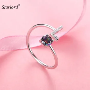 Initial L Letter Ring 925 Sterling Silver Cubic Zirconia Crystal Ring Adjustable Silver Ring Open Ring For Women R6058B
Initial L Letter Ring 925 Sterling Silver Cubic Zirconia Crystal Ring Adjustable Silver Ring Open Ring For Women R6058B