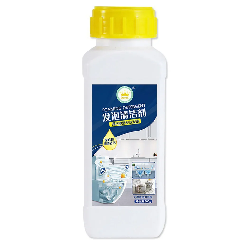 Strong Sterilization Multi-function Decontamination Powder Foaming Cleaner Universal Dredge Tool for Toilet Kitchen Stains
Strong Sterilization Multi-function Decontamination Powder Foaming Cleaner Universal Dredge Tool for Toilet Kitchen Stains