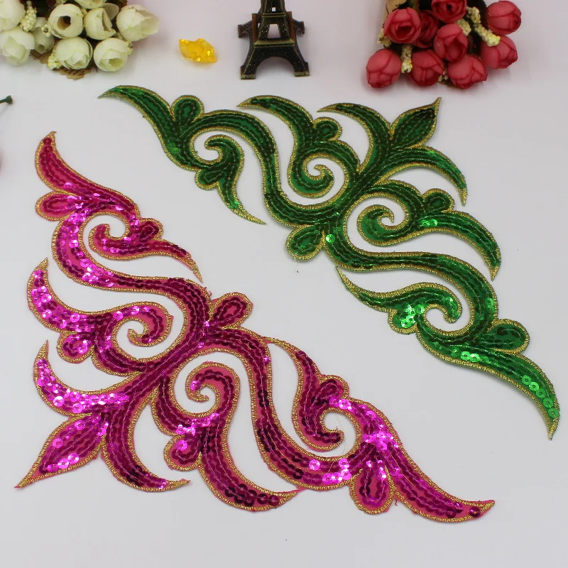 YACKALASI 3D Sequined Patches 5 Pcs/Lot Iron On Cosplay Costume Appliqued Gold Venise Flower Trim Vintage Flower 29*13.5CM
YACKALASI 3D Sequined Patches 5 Pcs/Lot Iron On Cosplay Costume Appliqued Gold Venise Flower Trim Vintage Flower 29*13.5CM