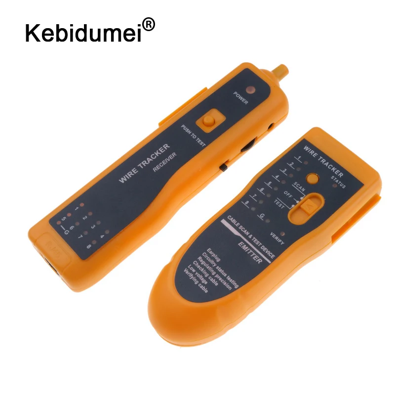 kebidumei Diagnose Tone Tool Kit LAN Network Cable Tester Telephone Wire Tracker Cat5 Cat6 RJ45 UTP STP Line Finder Wholesale
kebidumei Diagnose Tone Tool Kit LAN Network Cable Tester Telephone Wire Tracker Cat5 Cat6 RJ45 UTP STP Line Finder Wholesale