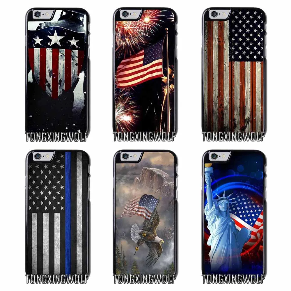 Фото USA America Flag Cover Case For HuaWei P8 P9 P10 P20 Pro Lite Plus Nova 2S Y3 Y5 Y6 Y9 Honor 5C 5X 6X 7S 8 9 10 | Мобильные телефоны