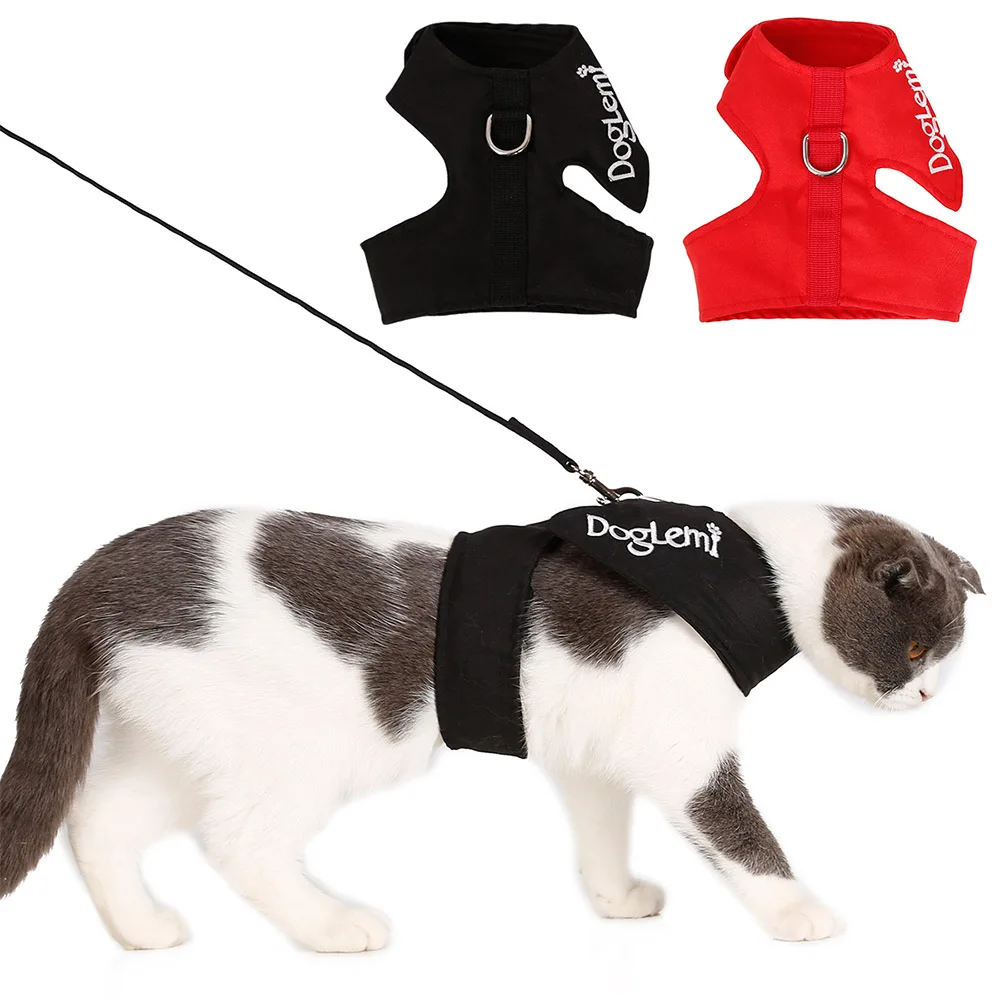 Cat Harness And Leash Set Polyeste Kitten Puppy Dogs Vest Harness Leads Pet Clothes For Small Dogs Yorkies Pug
Cat Harness And Leash Set Polyeste Kitten Puppy Dogs Vest Harness Leads Pet Clothes For Small Dogs Yorkies Pug