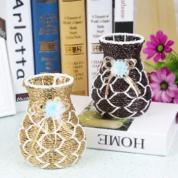 Vase Rattan Iron Pot Flower Arrangement Simulation Plant Basket Vase Decoration Home Desktop Ornament Rattan Wrought Iron
Vase Rattan Iron Pot Flower Arrangement Simulation Plant Basket Vase Decoration Home Desktop Ornament Rattan Wrought Iron