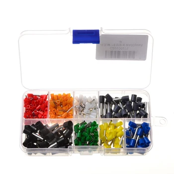 400Pcs Wire Crimp Terminals Connector Insulated Cord Pin End Electrical Cable Wire Crimp Terminal Hand Tool Kit 22-10AWG
400Pcs Wire Crimp Terminals Connector Insulated Cord Pin End Electrical Cable Wire Crimp Terminal Hand Tool Kit 22-10AWG