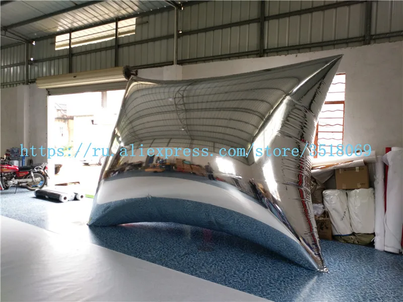 4.3m square PVC reflective inflatable mirror ball, magic mirror inflatable bag, silver inflatable bag with reflector surface for
4.3m square PVC reflective inflatable mirror ball, magic mirror inflatable bag, silver inflatable bag with reflector surface for