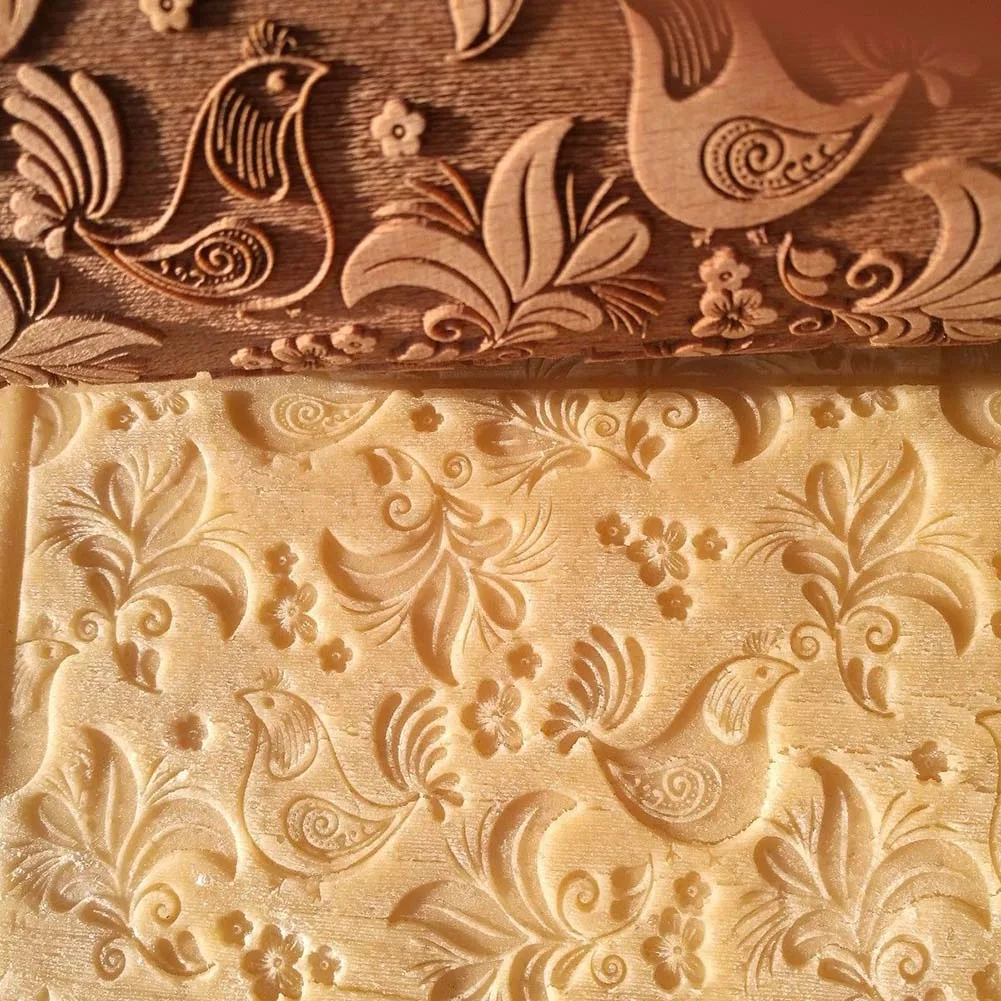 1 Pcs Wooden Rolling Pin Embossing Baking Christmas Elk Cookies Noodle Biscuit Fondant 899
1 Pcs Wooden Rolling Pin Embossing Baking Christmas Elk Cookies Noodle Biscuit Fondant 899