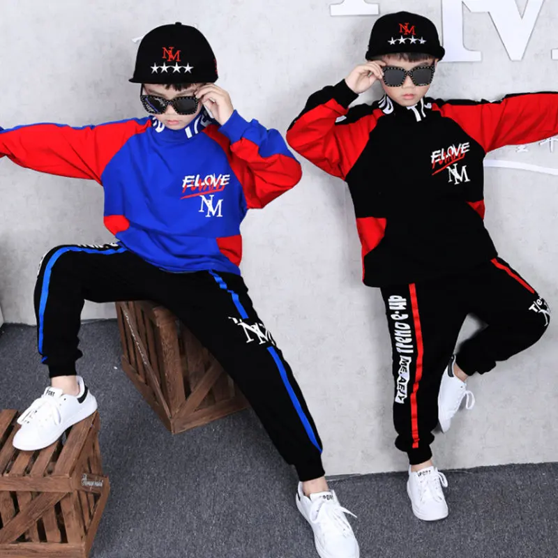 2019 New Children black blue Sweatshirts + Pant Sets Boys and Girls Street Dance Clothes Kids Hip Hop Costumes Dance Sport Suits
2019 New Children black blue Sweatshirts + Pant Sets Boys and Girls Street Dance Clothes Kids Hip Hop Costumes Dance Sport Suits