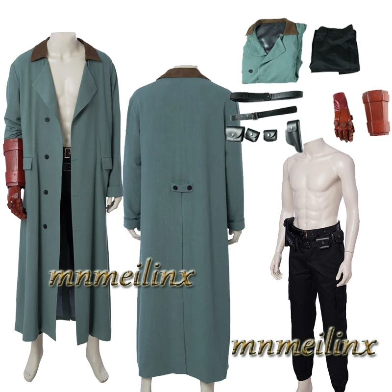 HOT Movie Cosplay Hellboy Cosplay Costume Full Set Outfit Custom Made Suit Halloween Costume For Unisex Any Size Clothes 
HOT Movie Cosplay Hellboy Cosplay Costume Full Set Outfit Custom Made Suit Halloween Costume For Unisex Any Size Clothes