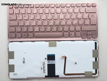 IT Italian keyboard For Sony Vaio SVE 14 SVE14 SVS14 SVE14A backlit with pink frame Laptop Keyboard IT layout
IT Italian keyboard For Sony Vaio SVE 14 SVE14 SVS14 SVE14A backlit with pink frame Laptop Keyboard IT layout