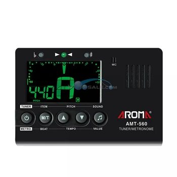 AMT-560G Aroma Metro-Tuner Metronome Tuner and Tone Generator 3 in 1 Big Screen Foldable Metal Support Shelf Loud Voice
AMT-560G Aroma Metro-Tuner Metronome Tuner and Tone Generator 3 in 1 Big Screen Foldable Metal Support Shelf Loud Voice