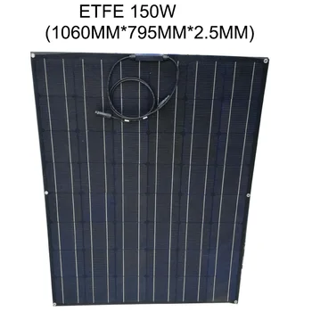 Free Shipping 150W ETFE Flexible solar panel 24V Monocrystalline solar cell 24V Solar Battery Home System Kit For Car/Yacht
Free Shipping 150W ETFE Flexible solar panel 24V Monocrystalline solar cell 24V Solar Battery Home System Kit For Car/Yacht