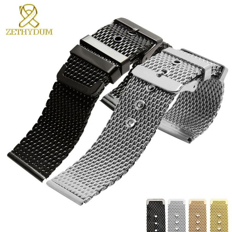 Milan mesh stainless steel bracelet strap Watch accessories High Quality wristwatches band width 18mm 20mm 22mm 24mm pink clasp
Milan mesh stainless steel bracelet strap Watch accessories High Quality wristwatches band width 18mm 20mm 22mm 24mm pink clasp