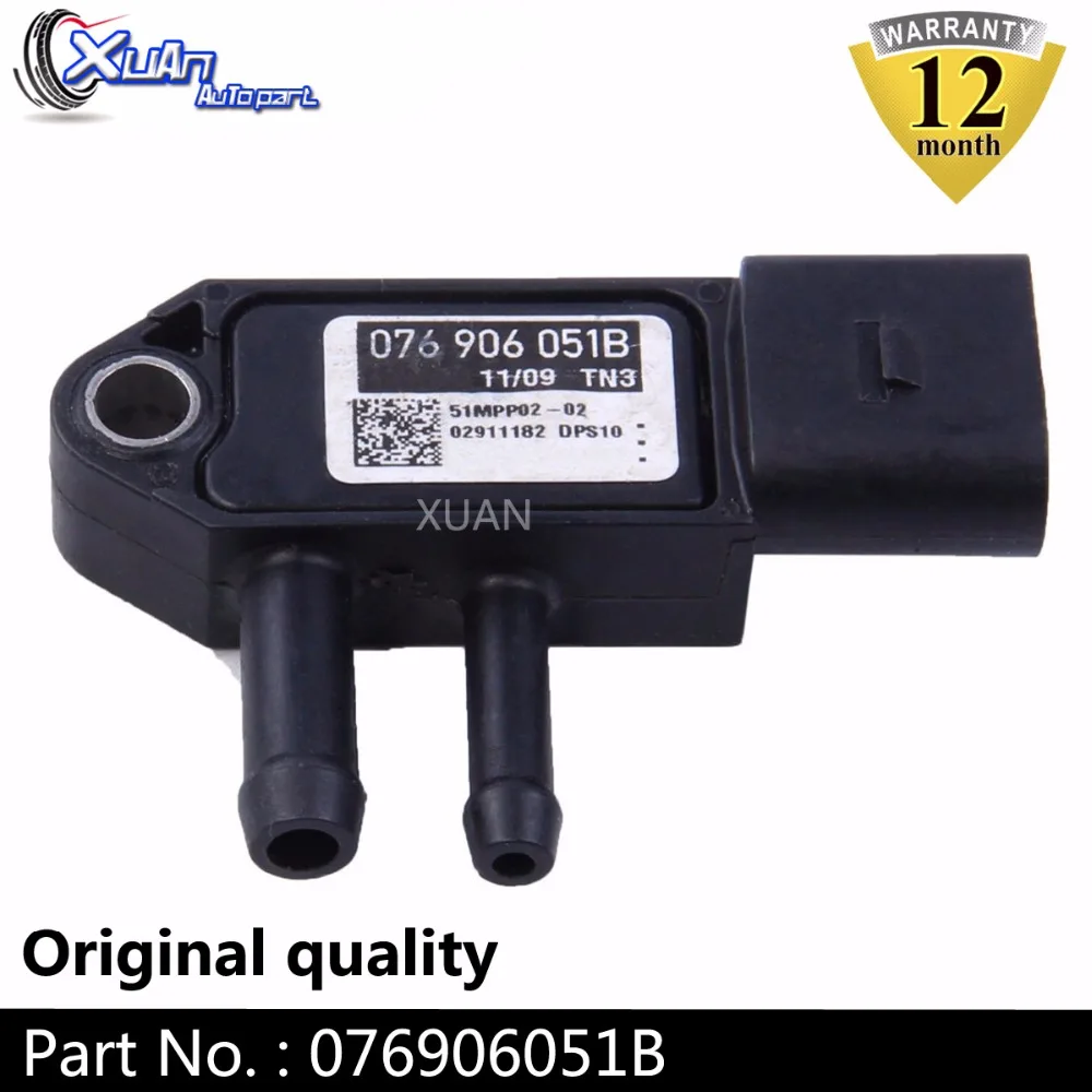 XUAN 076906051B EGR DPF Exhaust Differential Pressure Sensor MAP Sensor For Volkswagen Golf Passat R32 Rabbit AMAROK BEETLE
XUAN 076906051B EGR DPF Exhaust Differential Pressure Sensor MAP Sensor For Volkswagen Golf Passat R32 Rabbit AMAROK BEETLE