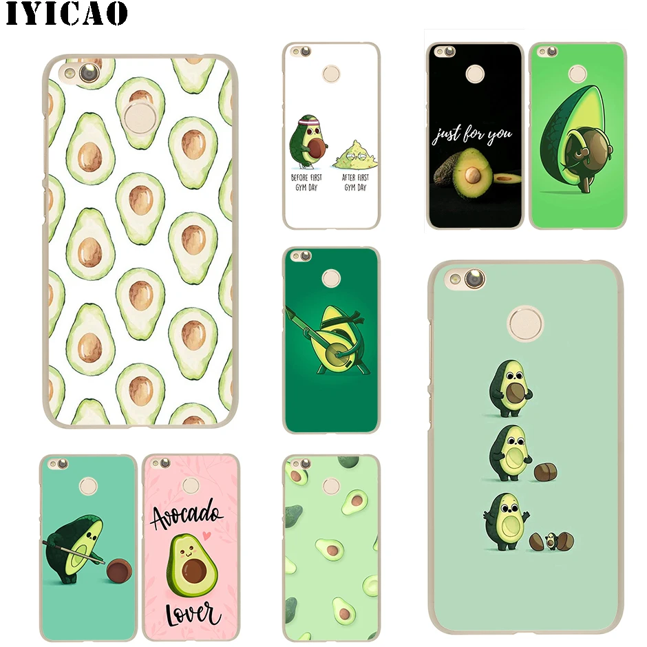 Жесткий чехол IYICAO avocado для Redmi 8A 6A 4A S2 Note 7 3 4 4X 6 5 Pro 5A Prime Plus Go | Мобильные телефоны и