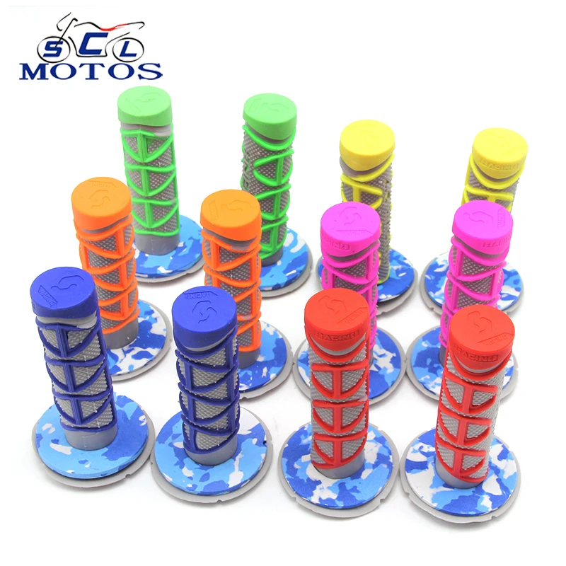 Sclmotos- Motorcycle Handle Grip Dirt Pit Bike Motocross 7/8" Handlebar Rubber Gel Grips Hands For KTM for Yamaha for Suzuki
Sclmotos- Motorcycle Handle Grip Dirt Pit Bike Motocross 7/8" Handlebar Rubber Gel Grips Hands For KTM for Yamaha for Suzuki